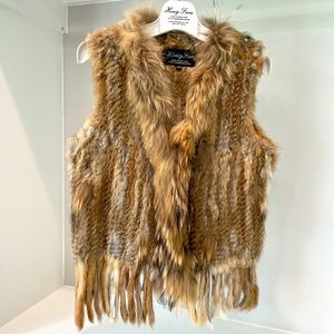 Henig Real Fur Vest